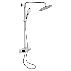 Душевая система Q-tap Sloup 51T105VOGC хром/белый
