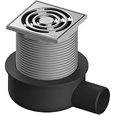 Зливний трап TECEdrainpoint S S50 горизонтальний низький, без фланця 3601050