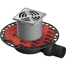 Зливний трап точковий TECEdrainpoint S "S110" низький, горизонтальний 3601100