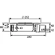 Корпус трапа TECEdrainpoint S DN50, низкий 3601400