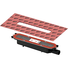 Cифон TECE Drainprofile Flat горизонтальный отвод DN40 673001