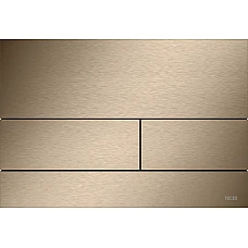 Панель змиву TECE Square II Metal матове червоне золото 9240840