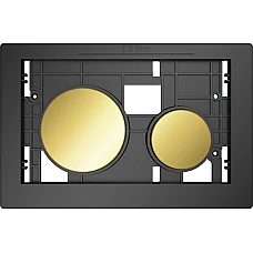 Пускові клавіші для панелей змиву TECEloop, золото глянець, 9240668