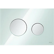 Лицевая панель для кнопок смыва TECEloop, зеленое стекло, 9240670