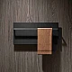 Дизайнерский электрический полотенцесушитель HYBRO Onyx 1L Черный