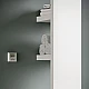 Дизайнерский электрический полотенцесушитель IRSAP Quadraqua Electric 1116x300