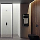 Дизайнерский электрический полотенцесушитель HYBRO Onyx 2M Черный
