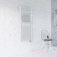 Электрический полотенцесушитель Zehnder Aura LCE-150-060 Белый