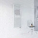 Электрический полотенцесушитель Zehnder Aura LCE-090-050 Белый