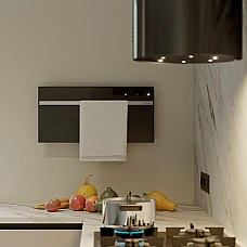 Дизайнерский электрический полотенцесушитель HYBRO Onyx 1K Черный