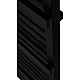 Дизайнерська рушникосушка Komex IRMA 950x430 Чорна