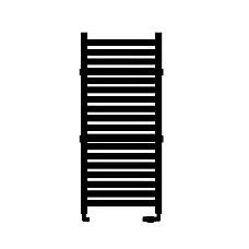 Дизайнерский полотенцесушитель Komex IRMA 950x430 Черный