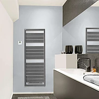 Дизайнерский электрический полотенцесушитель Zehnder Acova Astrakan 3071-0020-9007