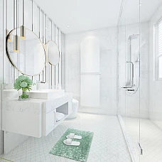 Дизайнерська електрична рушникосушка Zehnder Folio Glass FGW-180-052/K