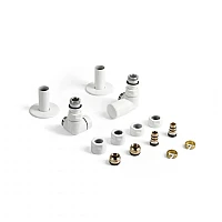  Комплект трьохосьових вентилів Terma Vision TGERVISIPKS96, правий, білий матовий