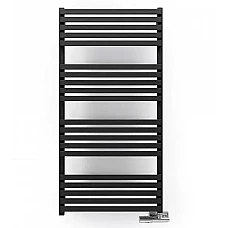 Рушникосушка водяна TERMA QUADRUS SLIM WGQUS118060K9M5SX 1185х600, чорна