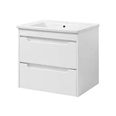 Тумба ЮВВІС Valencia подвесная ТП-2 Д с умывальником Trio 85 белая