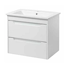 Тумба ЮВВІС Valencia підвісна ТП-2 Д з умивальником 60 біла
