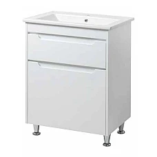Тумба ЮВВІС Valencia підлогова ТНБ-2 Д з умивальником 60 біла