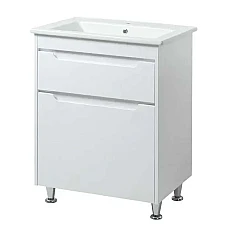 Тумба ЮВВІС Valencia напольная ТНБ-2 Д с умывальником 70 белая