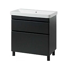 Тумба ЮВВІС підлогова ТНБ-2 Д 70 з умивальником VIVACE антрацит