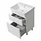 Тумба ЮВВІС підлогова ТНБ-2 Д 50 з умивальником VIVACE білий глянець