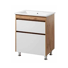 Тумба ЮВВІС Венера напольная ТНБ-2 Д 60 с умывальником Vesta Дуб - Тахо