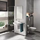 Умывальник с полупьедесталом Grohe Bau Ceramic 55 39440000/39426000 белый