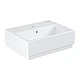 Умывальник подвесной Grohe Cube Ceramic 455х350 3948300H белый