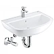 Умивальник підвісний Grohe Bau Ceramic зі змішувачем та сифоном 61х44 39644000 білий