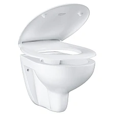 Унітаз підвісний Grohe Lecico Perth EURO Plus з кришкою SoftClose 491606045 білий