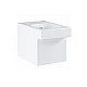 Унитаз напольный Grohe Cube Ceramic безободковый 3948500H белый