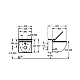 Унитаз-биде подвесной GROHE Sensia IGS 39111LP0 хром/белый