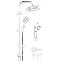 Душевая система Valtemo VS-2530 Aqua Jet Chrome