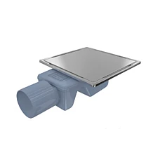 Душевой трап Valtemo VFD-774515 INOX-S TRENDY 15x15 см