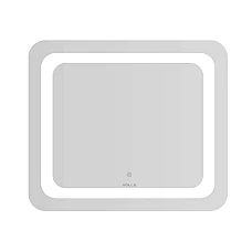 Дзеркало прямокутне Volle LUNA TANGA 60x70 з підсвічуванням, сенсорним вимикачем, і підігрівом