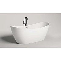 Ванна окремостояча WGT Water Stone STELLA 1850×820, білий глянець