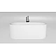 Ванна окремостояча WGT Water Stone PERLA 1700×800, Solid Surface, білий