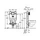 Бачок скрытого монтажа для унитаза Grohe Uniset 38643001