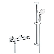 Душовий гарнітур з термостатом для душу Grohe Grohtherm 500 34796000 хром