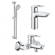 Набір змішувачів для ванни Grohe BauLoop New  3в1 UA123215M0 хром