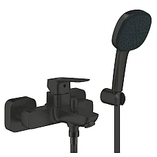 Змішувач для ванни Grohe Cubeo 1018142430 чорний матовий