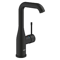 Змішувач для умивальника Grohe Essence New L-Size 24177KF1 чорний матовий