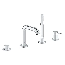 Смеситель для ванны на 4 отверстия Grohe Essence 25251001 хром
