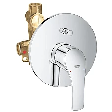 Змішувач для ванни прихованого монтажу Grohe Eurosmart 33305002 хром