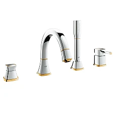 Змішувач для ванни Grohe Grandera 19936IG0 хром/золото
