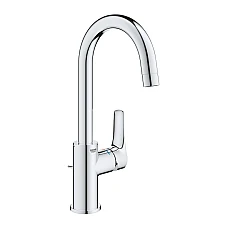 Змішувач для умивальника Grohe Eurosmart New L-Size з донним клапаном 23537003 хром