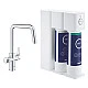 Змішувач для кухні під осмос Grohe Blue Pure Eurosmart 30587000 хром