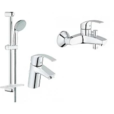 Набір змішувачів для ванни Grohe Eurosmart 123238S