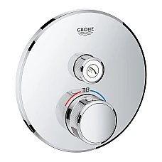 Термостат для прихованого монтажу Grohe Grohtherm SmartControl 29118000 хром
